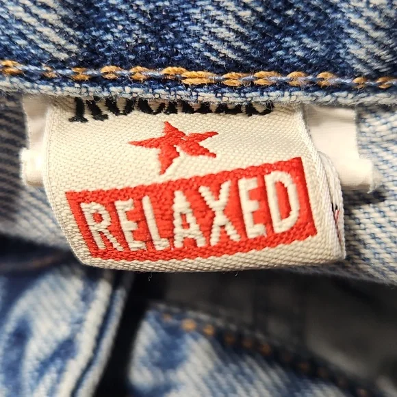 Vintage Women's Rockies Relaxed Fit Jeans 100% Cotton 27/5 L High Rise RF052AMO - Picture 11 of 16